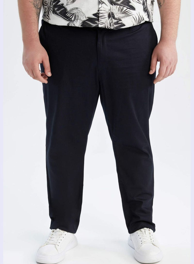 Straight Fit Ankle Chinos