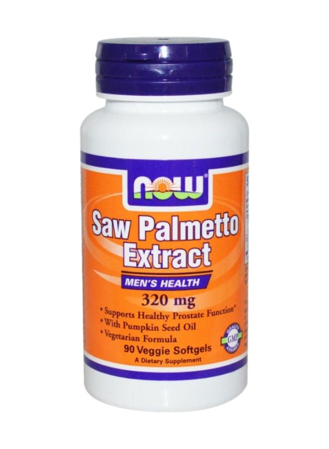 Saw Palmetto Extract 320 mg Softgels 90's