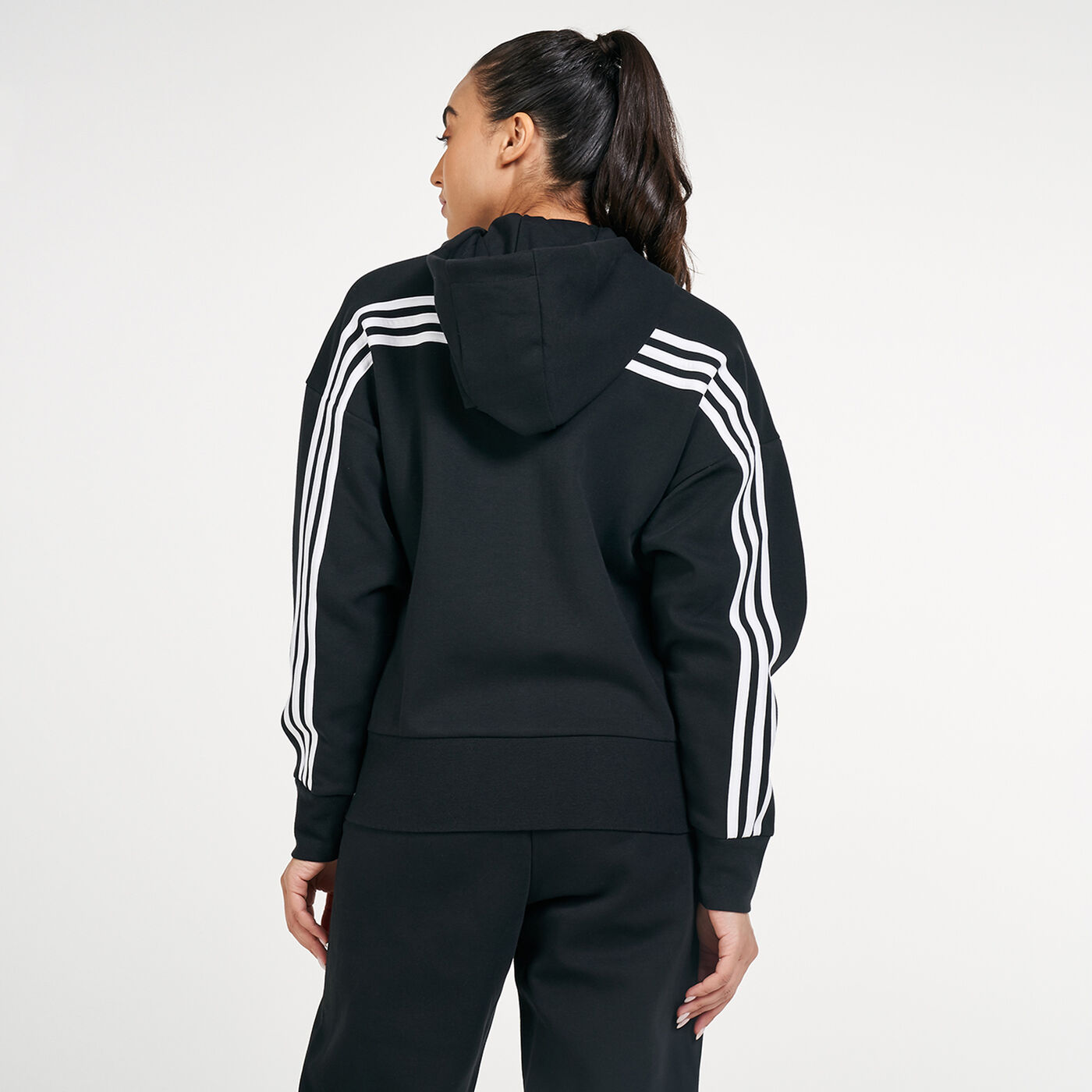 Women's 3-Stripes Doubleknit Scuba Hoodie