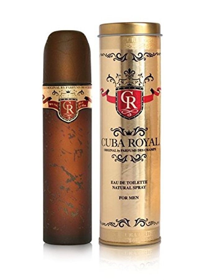 Royal by Cuba for Men Eau De Toilette Spray, gold, 3.3 Ounce