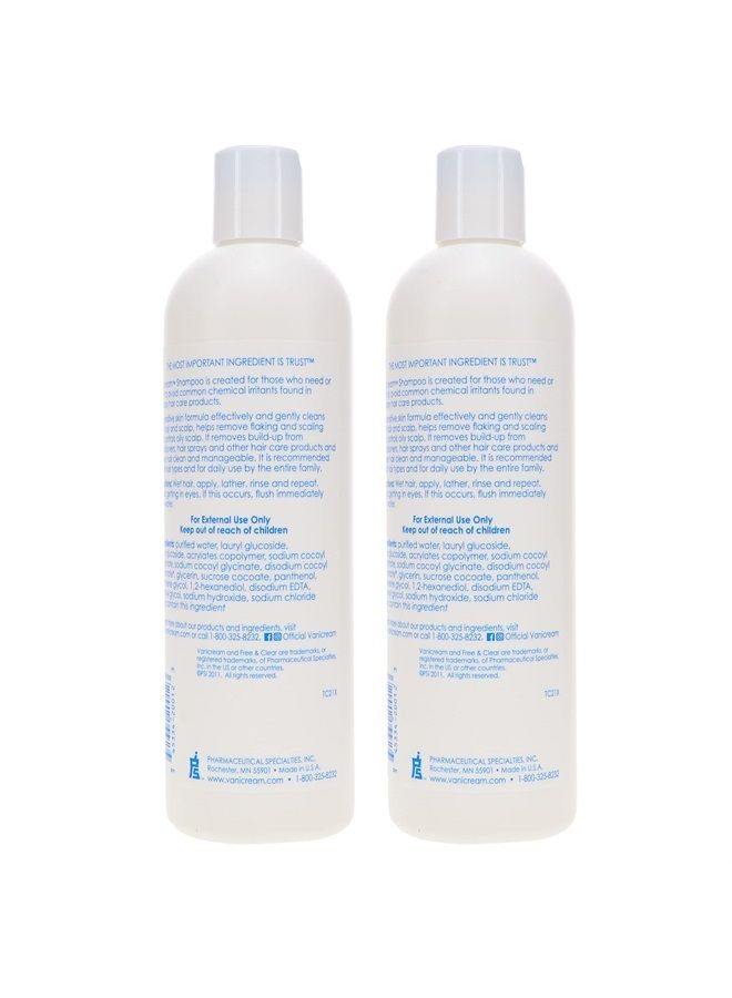 Shampoo For Sensitive Skin 12 oz. (Pack of 2)