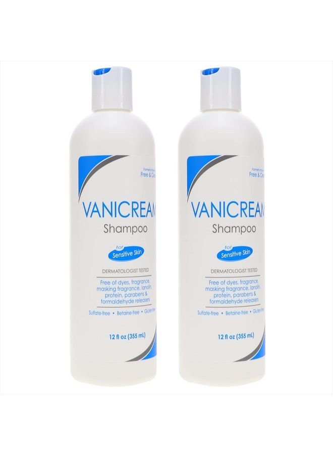 Shampoo For Sensitive Skin 12 oz. (Pack of 2)