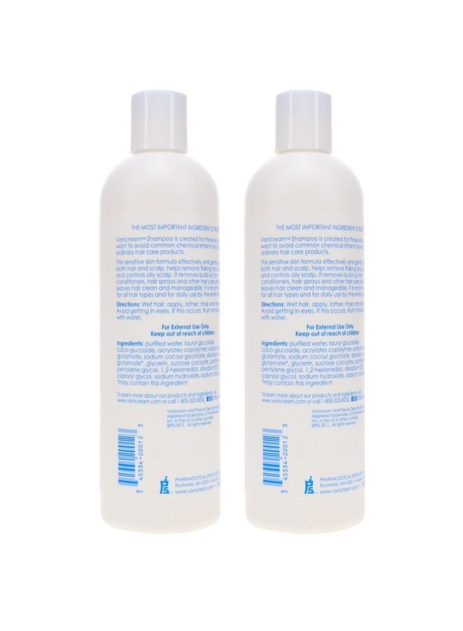 Shampoo For Sensitive Skin 12 oz. (Pack of 2)