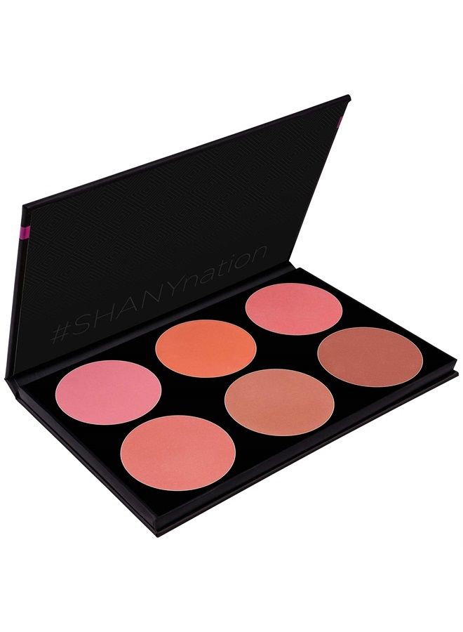 Masterpiece 6 Colors Large Blush Palette/Refill - SHE'S NOT SHY