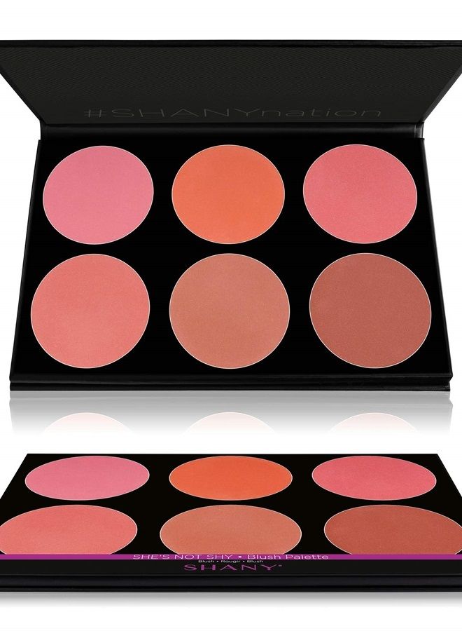 Masterpiece 6 Colors Large Blush Palette/Refill - SHE'S NOT SHY