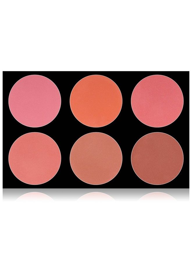 Masterpiece 6 Colors Large Blush Palette/Refill - SHE'S NOT SHY