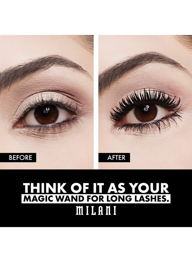 Highly Rated Mascara - Black | Lengthening and Voluminous Mascara | Best Mascara | Separates and Builds Lashes | Use With Milani Makeup (0.41 Fl. Oz.)
