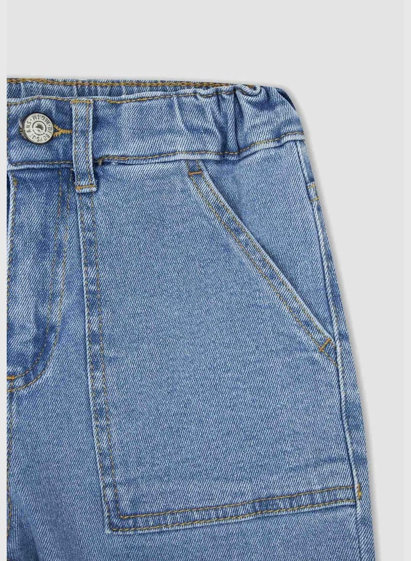 Regular Fit Straight Leg Jeans