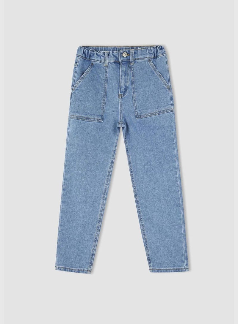 Regular Fit Straight Leg Jeans