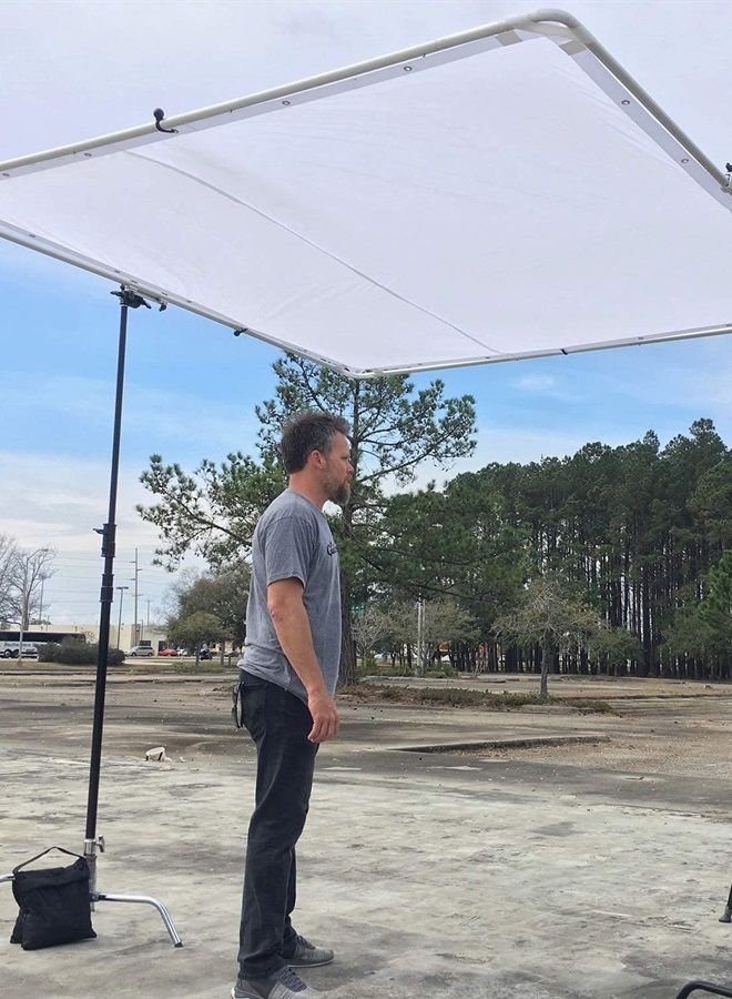 BFS 100 Photography Video Butterfly Frame 3 in 1 Collapsible Light Silk Scrim Lighting Diffuser 4x4 / 6x6 / 8x8