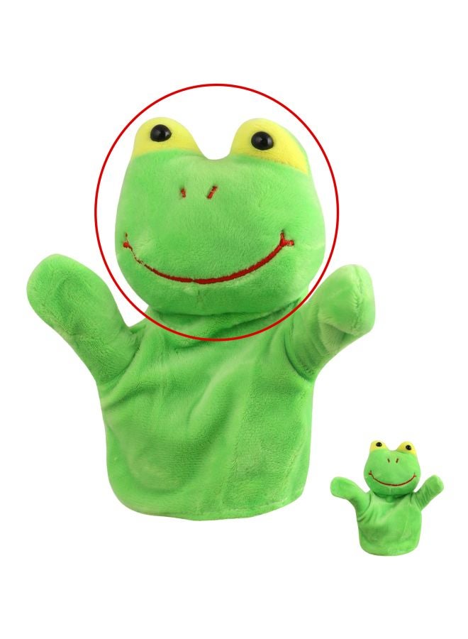 2-Piece Rabbit And Frog Animal Hand Puppet Toy Set ARC_B07D61RTDC