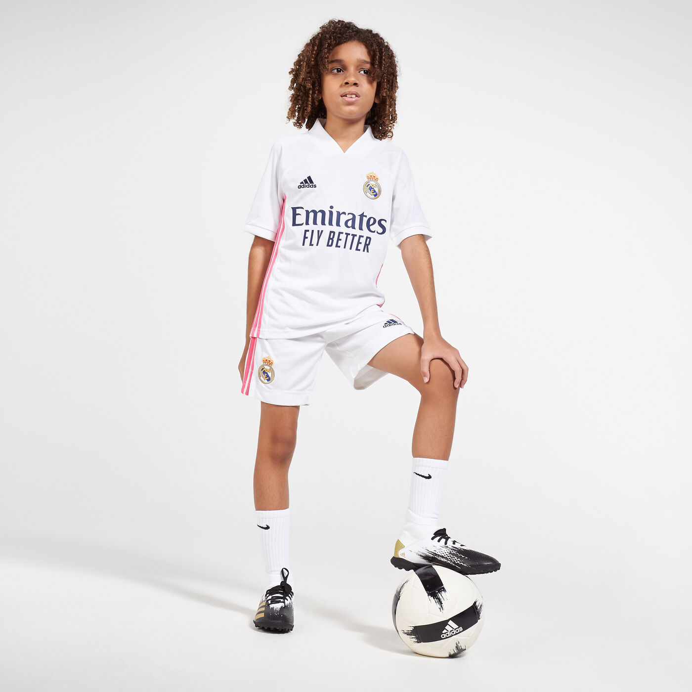 Kids' Real Madrid Home Jersey - 2020/21 (Older Kids)