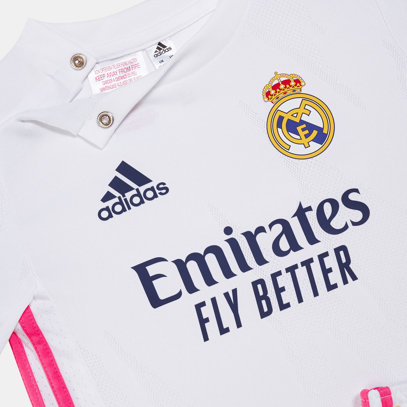Kids' Real Madrid Home Kit - 2020/21 (Baby and Toddler)