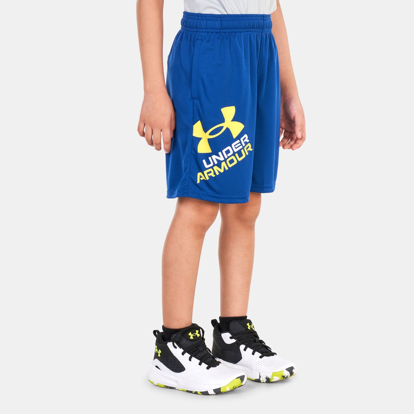 Kids' UA Prototype 2.0 Logo Shorts