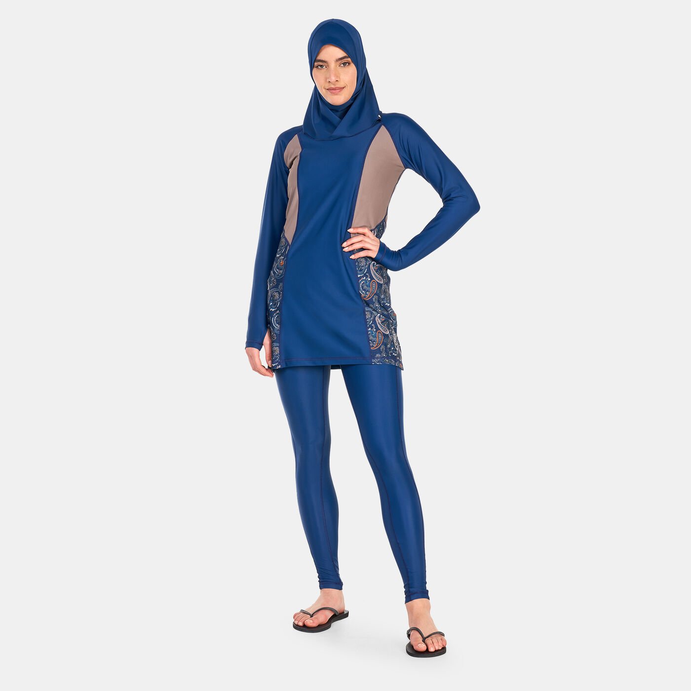 Women's Modest Three-Piece Swimsuit