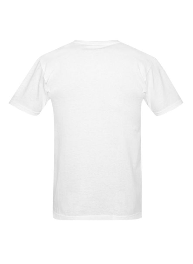 Cristiano Ronaldo Printed T-Shirt White