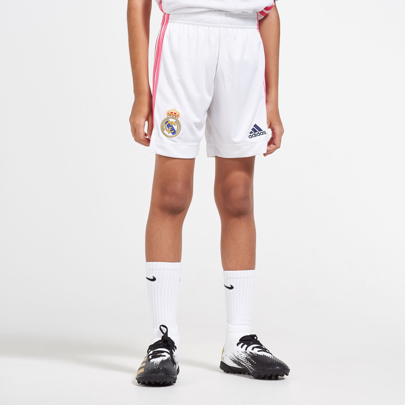 Kids' Real Madrid Home Shorts - 2020/21 (Older Kids)