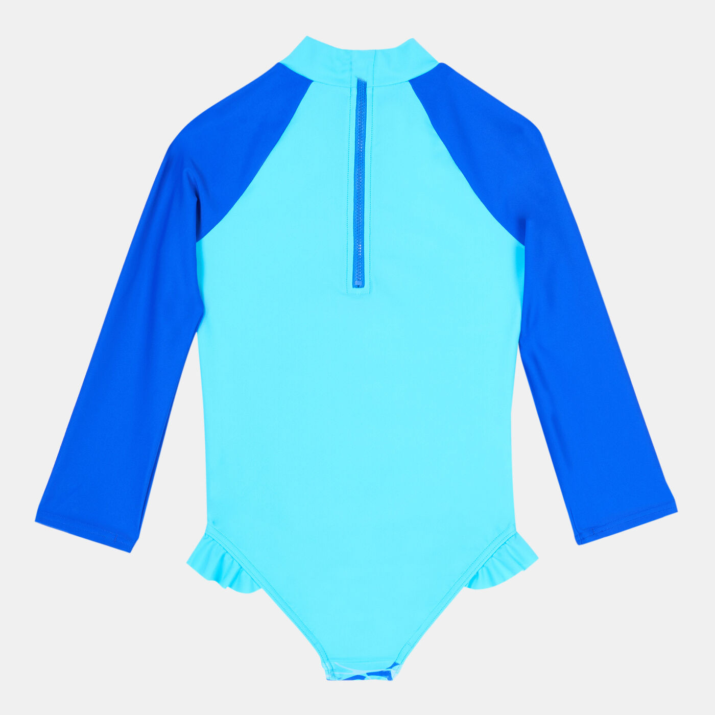 Kids' Digital Long Sleeve Frill One-Piece Swimsuit (Baby And Toddler)