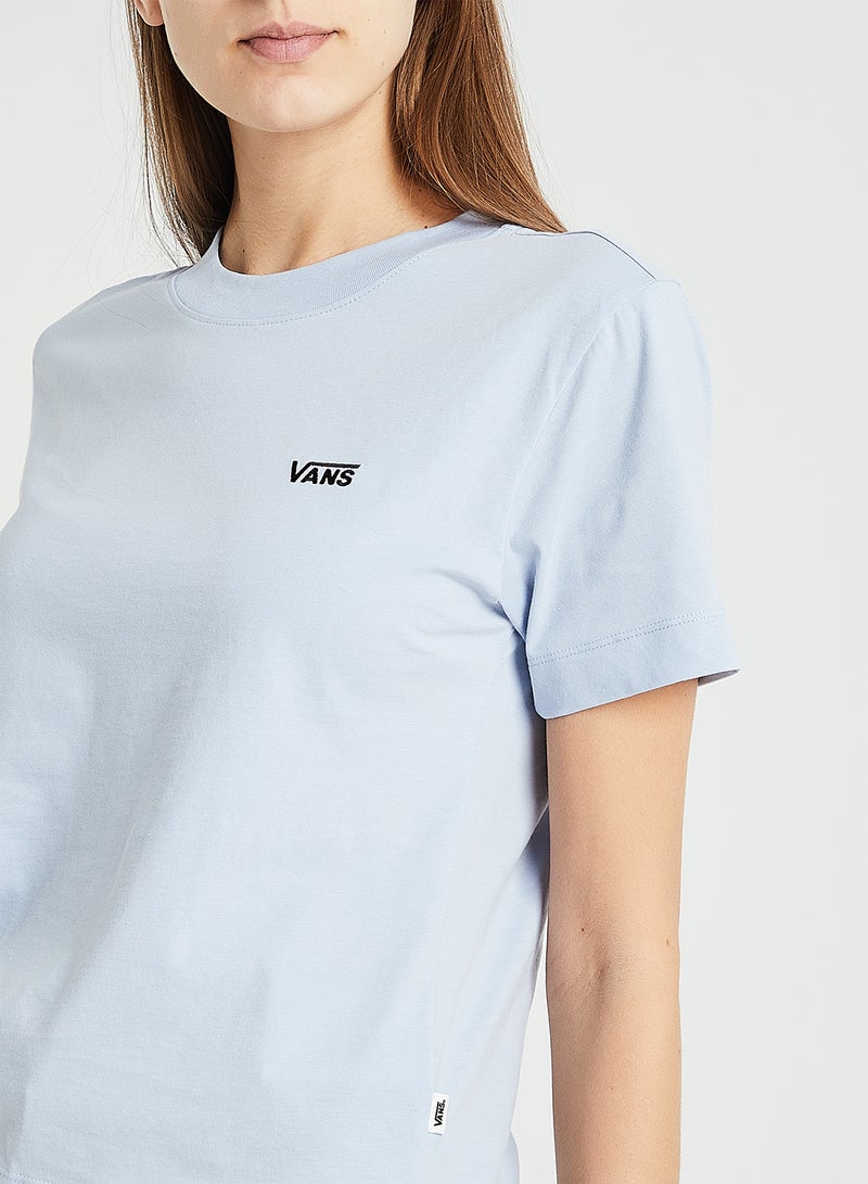 Junior V Boxy T-Shirt Blue