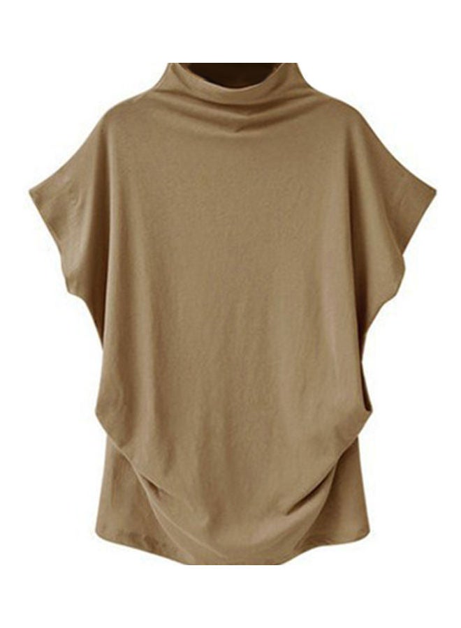 Solid T-Shirt Camel