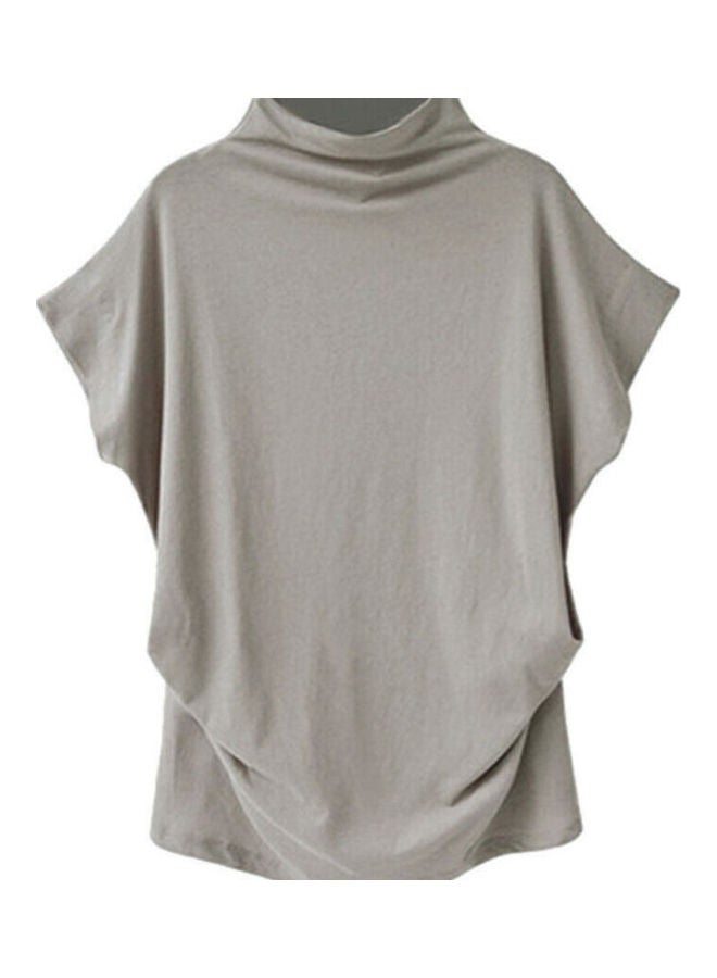 Solid T-Shirt Light Grey