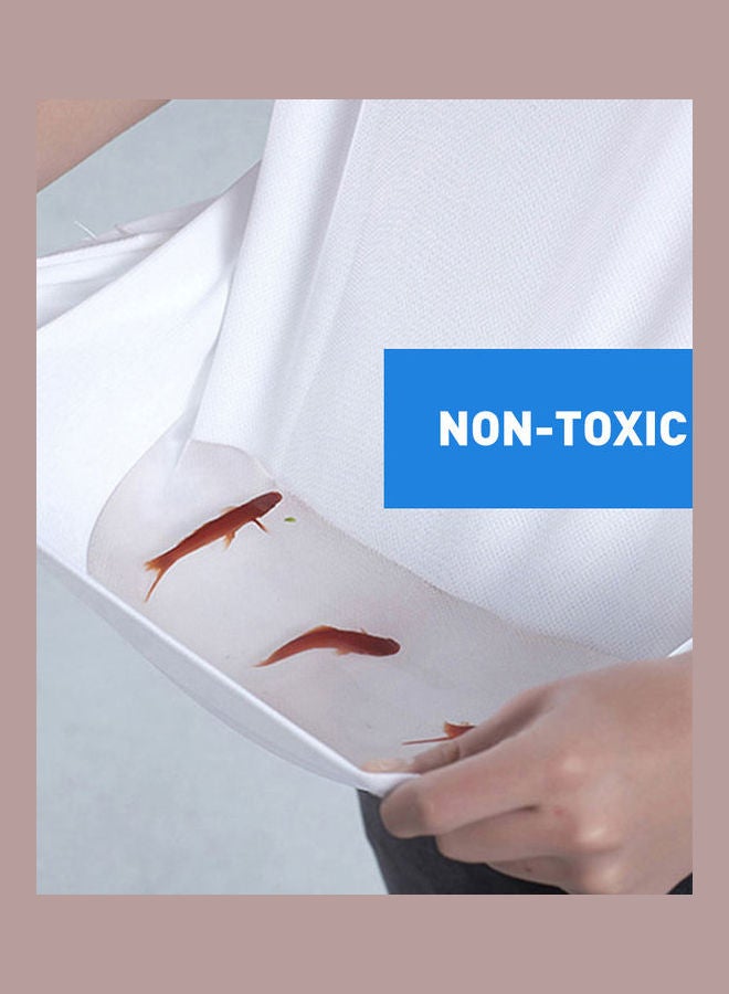 Anti-Dirty Waterproof Quick-Drying Short Sleeve T-Shirt Top White