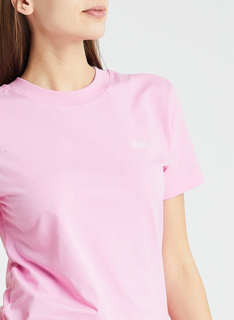 Junior V Boxy T-Shirt Pink