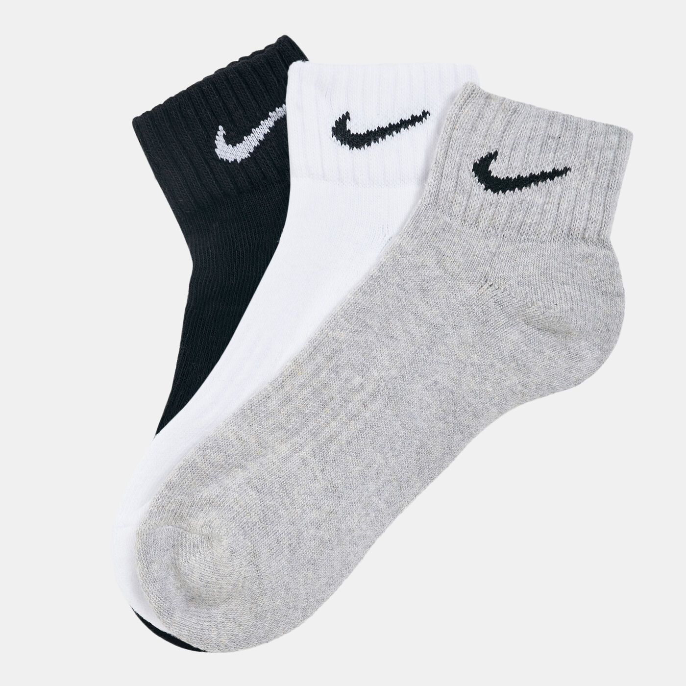Value Quarter Socks (3 Pack)