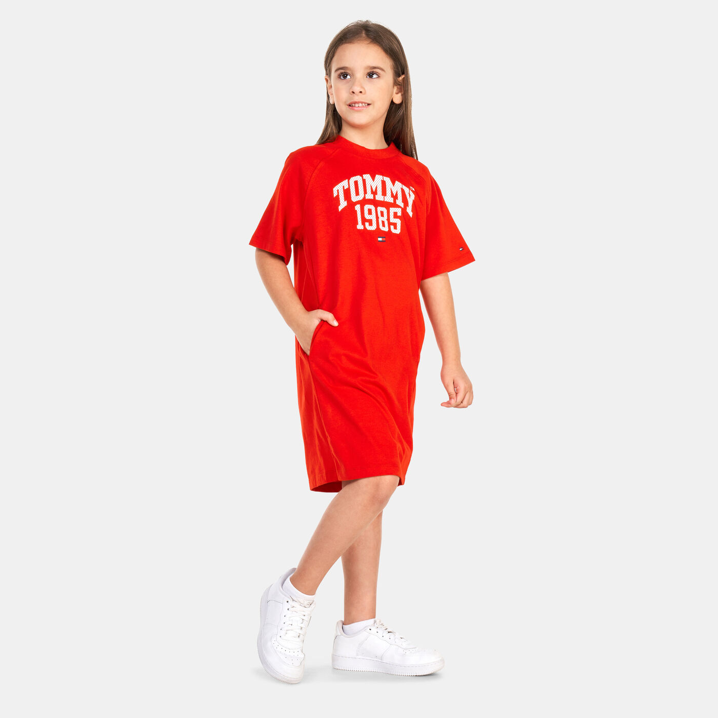 Kids' Varsity Logo T-Shirt Dress