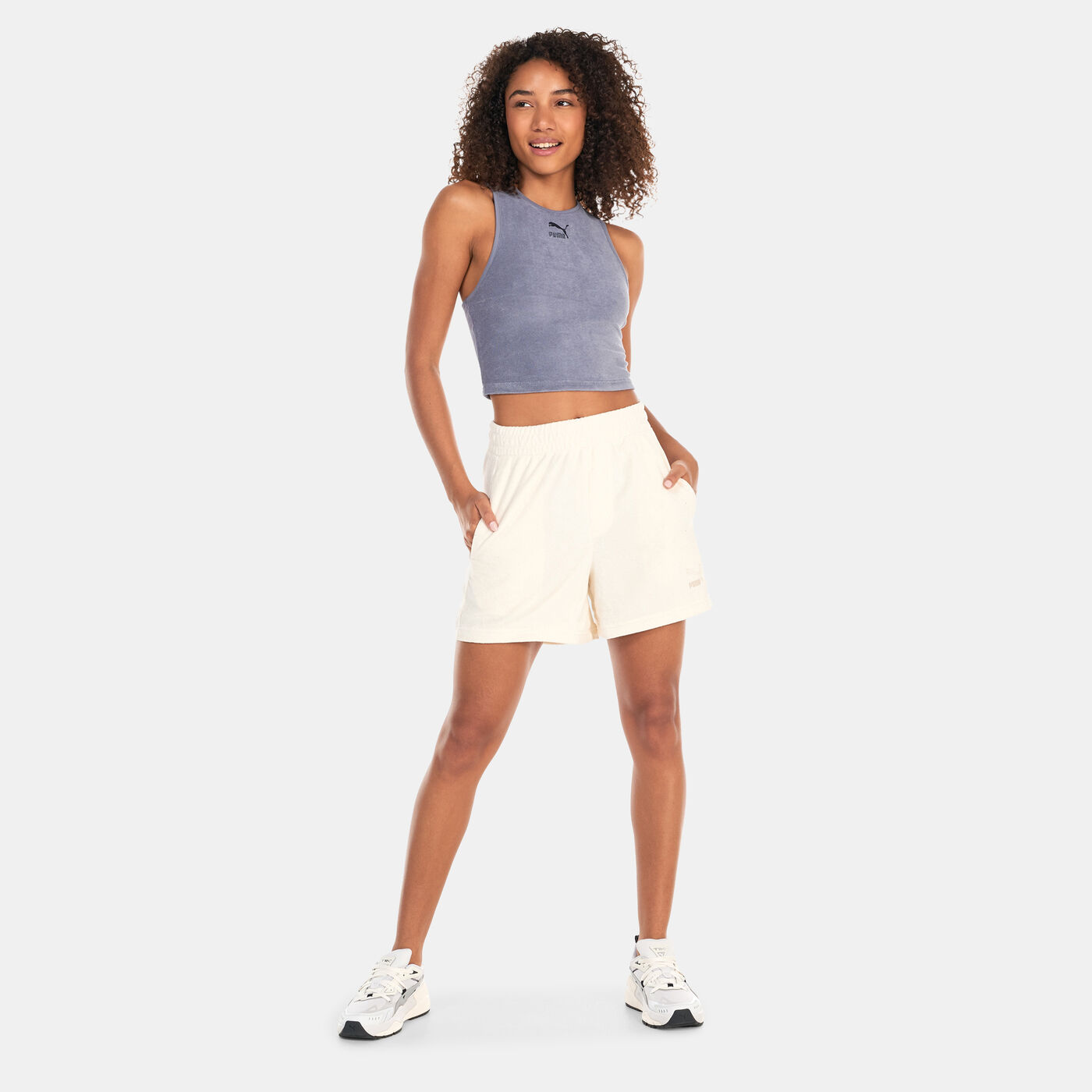 Women's Classics Towelling Crop Top