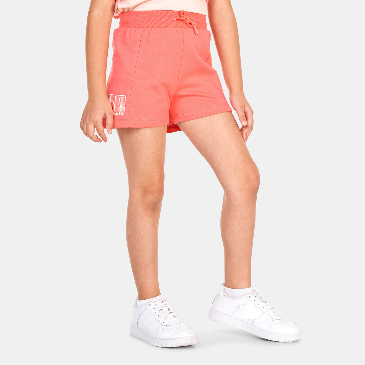 Kids' POWER High Waist Shorts (Older Kids)