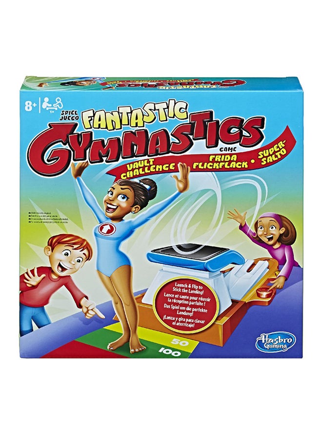 Hasbro - Gaming - Fantastic Gymnastics Game 26.7x26.7x6.4cm