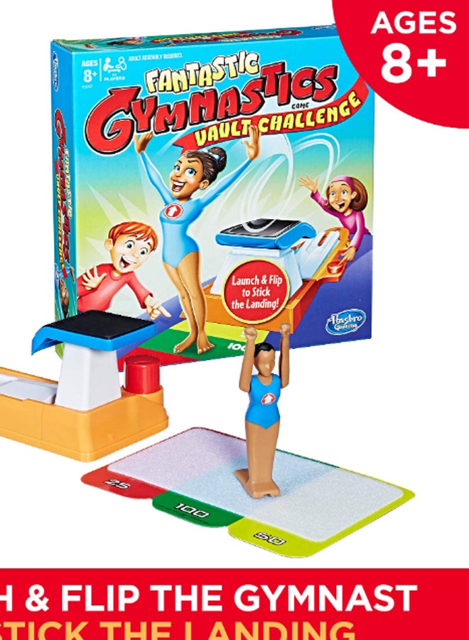 Hasbro - Gaming - Fantastic Gymnastics Game 26.7x26.7x6.4cm