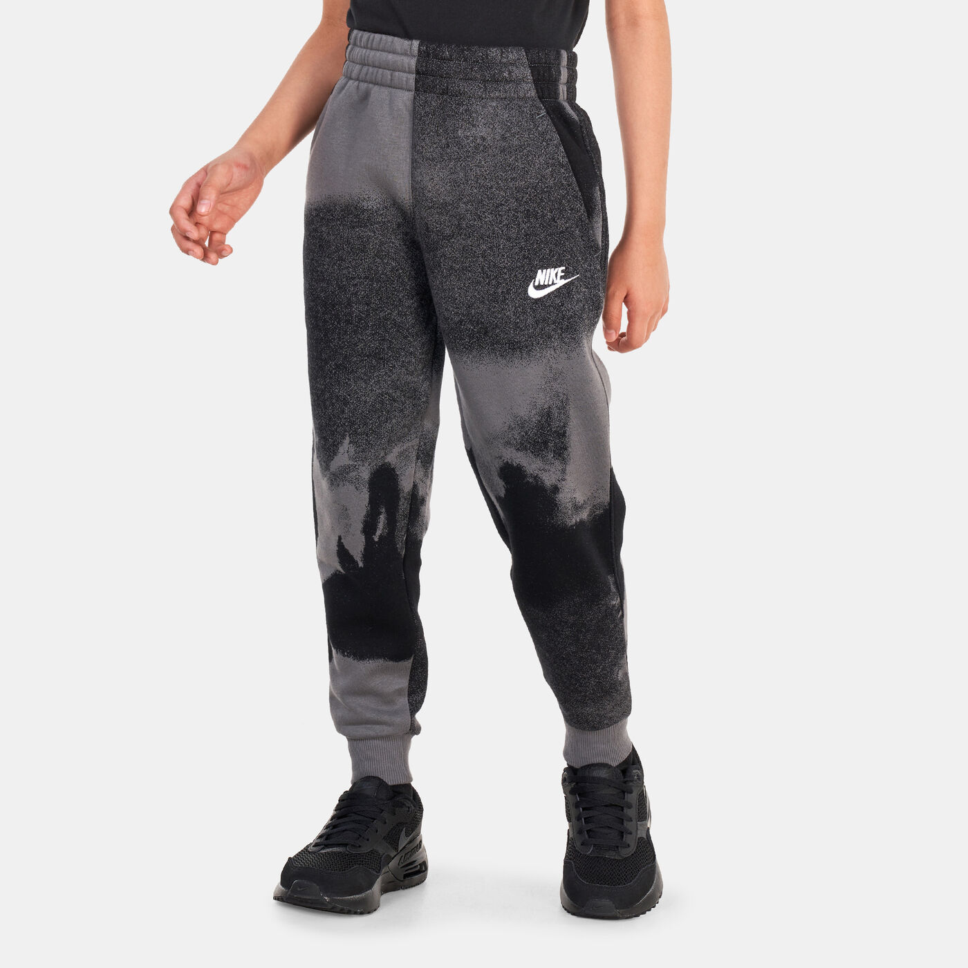 Kids' Club Fleece Washed Allover Print Joggers