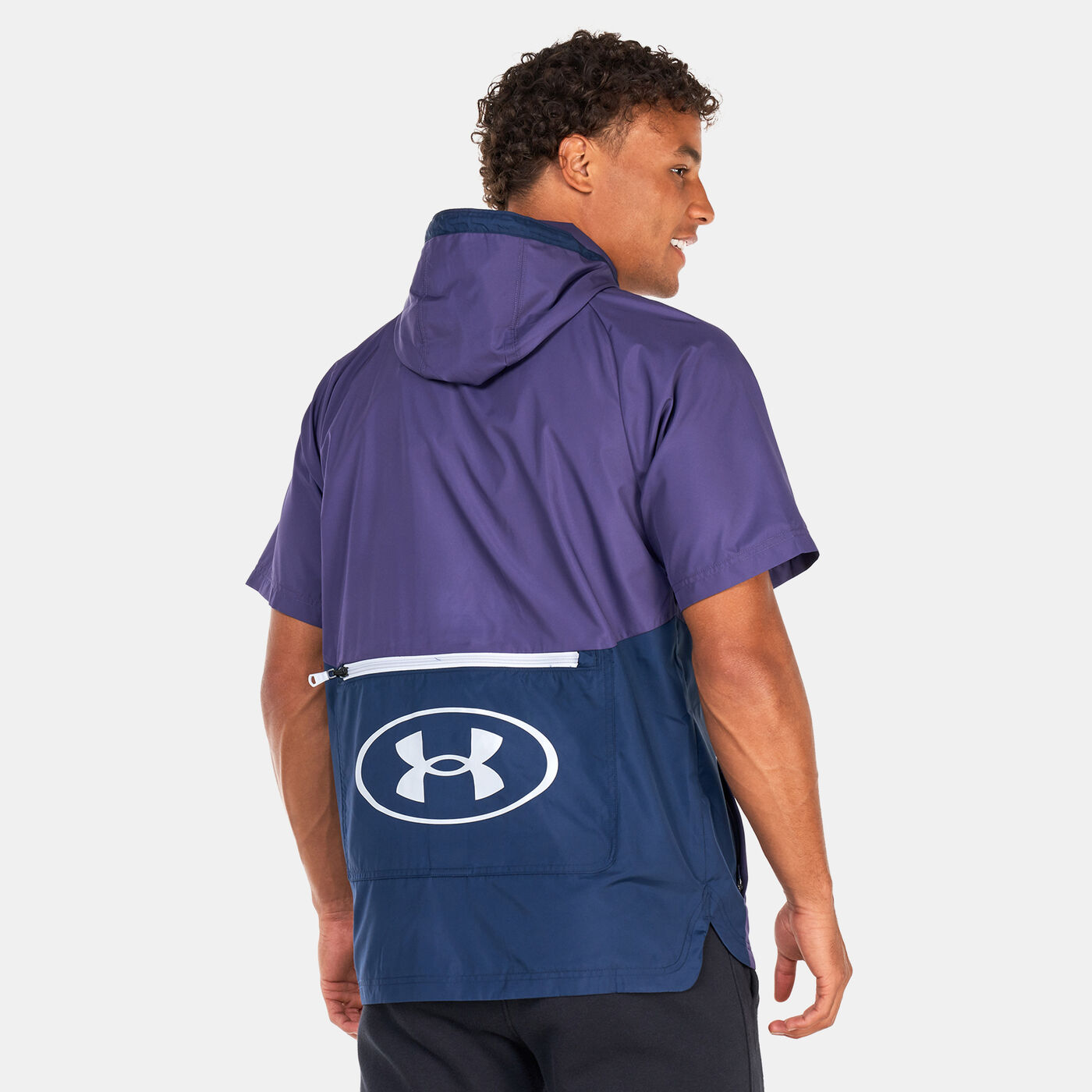 Men's UA Evolution Woven Full Zip Hooded Top