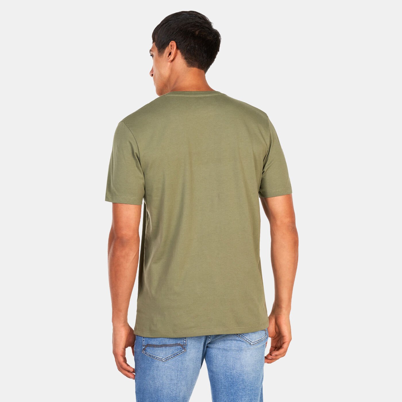 Men's Linear Logo Seasonal Camo T-Shirt