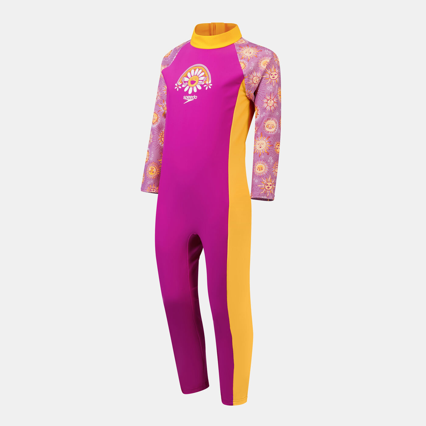 Kids' Printed All-In-One Sun Swimsuit