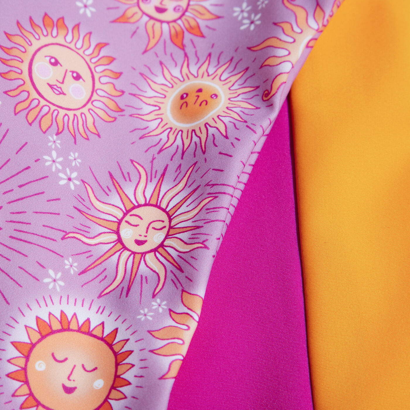 Kids' Printed All-In-One Sun Swimsuit