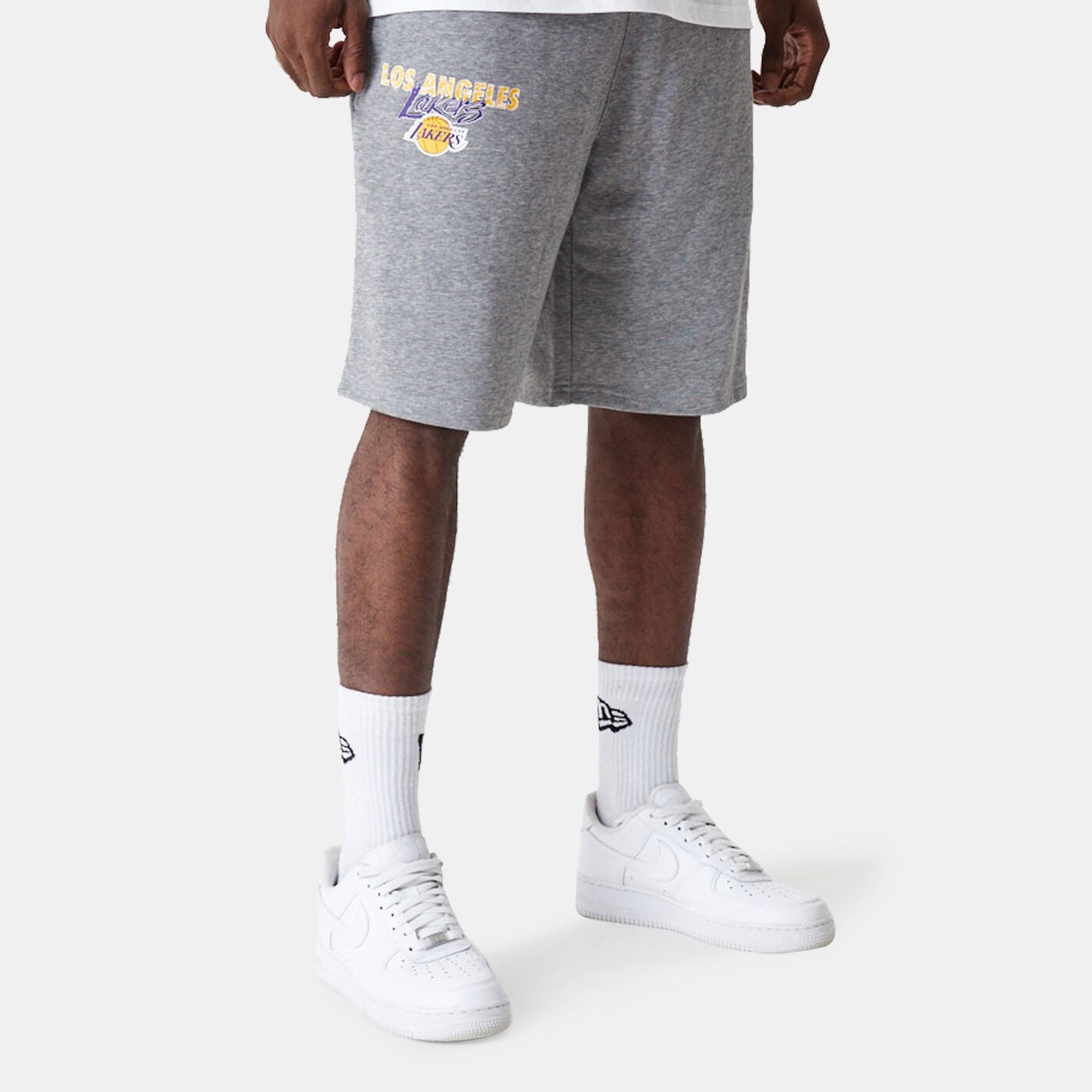 Men's Los Angeles Lakers Team Script Shorts