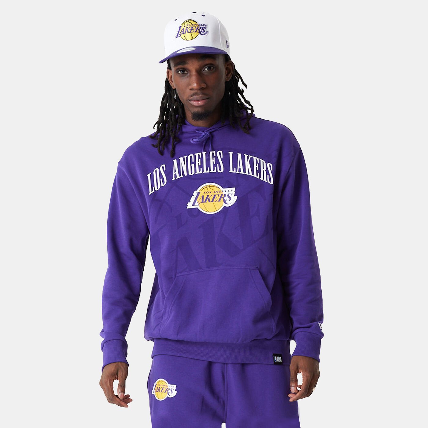 Men's Los Angeles Lakers NBA Logo Pullover Hoodie