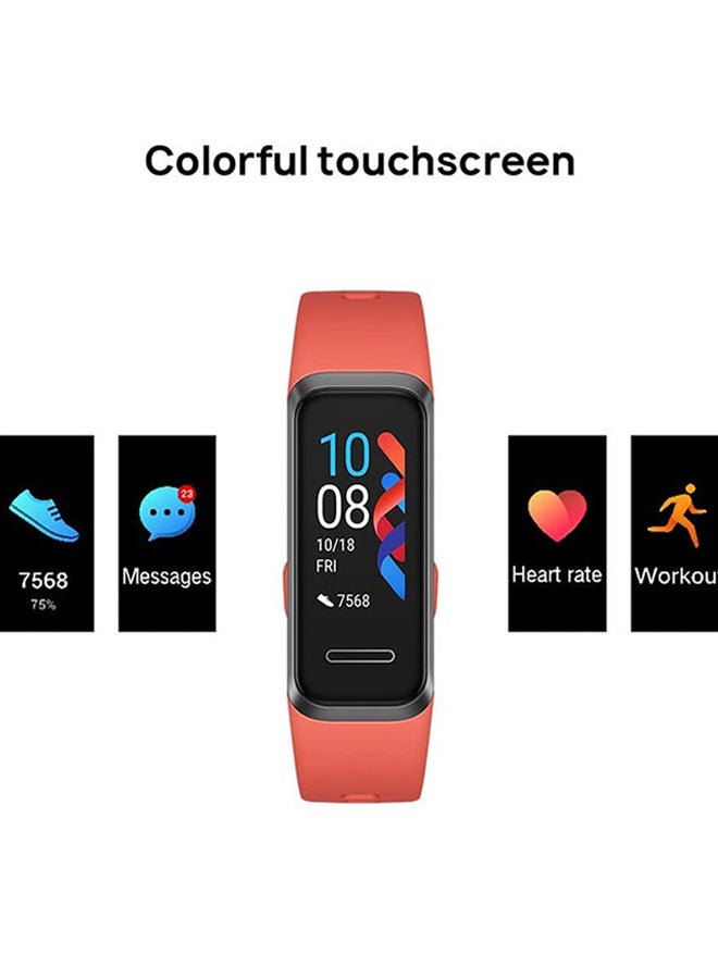 Band 4 Fitness Tracker Amber Sunrise