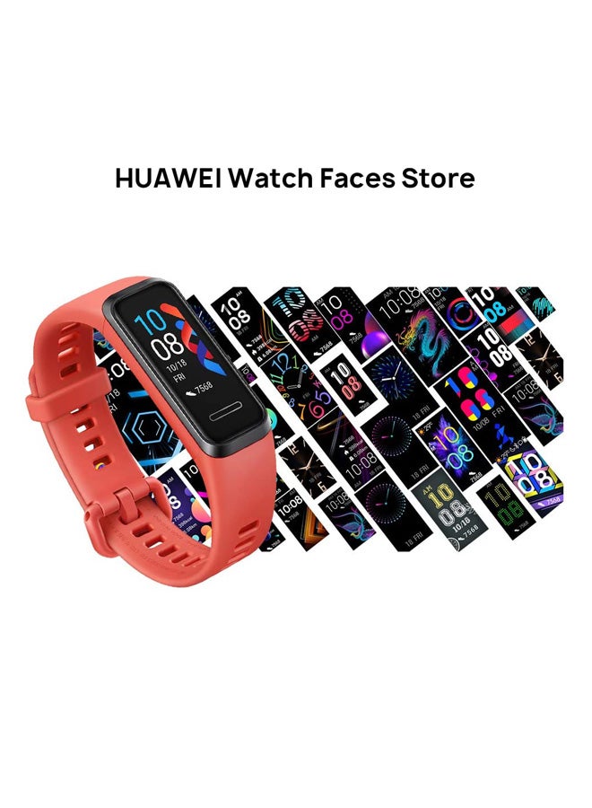 Band 4 Fitness Tracker Amber Sunrise