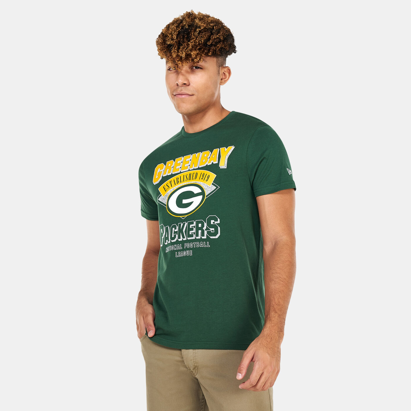 Men's NFL Green Bay Packers Team Wordmark T-Shirt