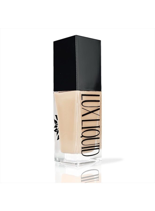 Organic Aloe-Based LUX Liquid Foundation, Natural Vegan Gluten-Free Made in USA, Cream