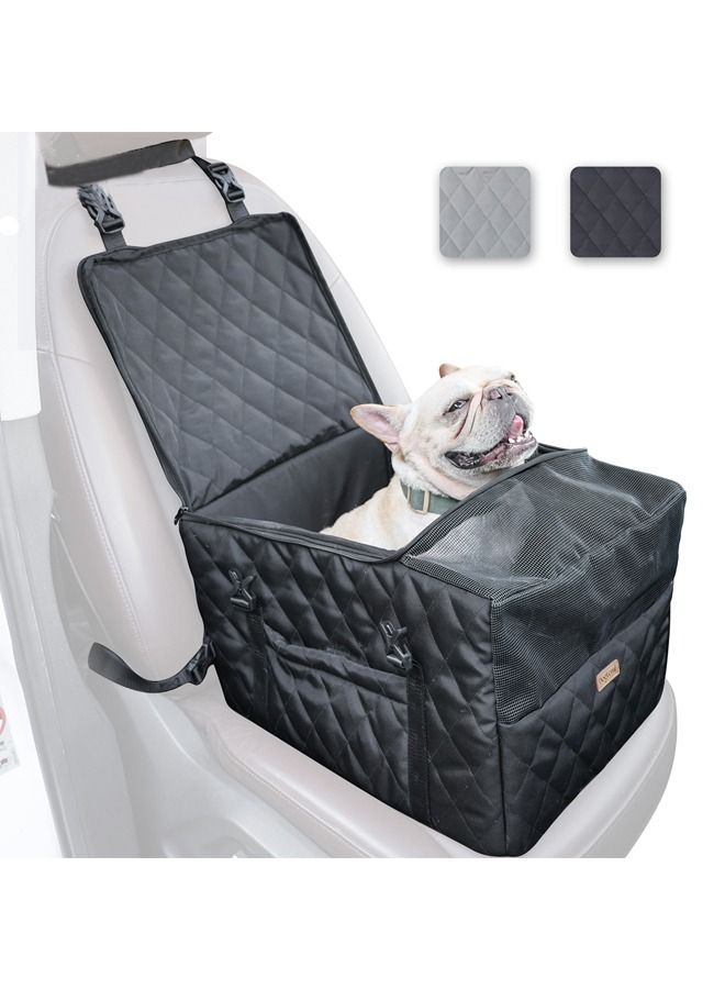 Neostyle 3 in 1 Dog Car Seat with Harness and Storage Bag Black