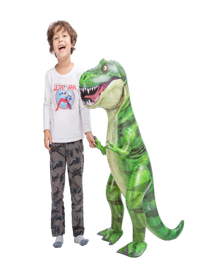 JOYIN 30” T-Rex Dinosaur Inflatable, Tyrannosaurus Rex Inflatable Dinosaur Toy for Party Decorations, Dinosaur Birthday Party Gift for Kids and Adults