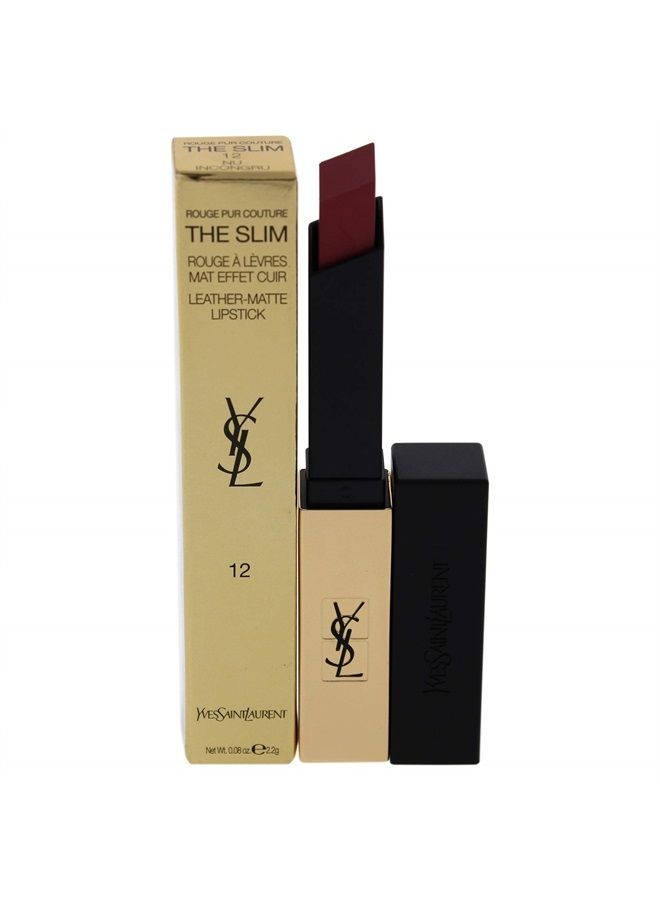 Rouge Pur Couture The Slim Matte Lipstick - 12 Nu Incongru Women 0.08 oz