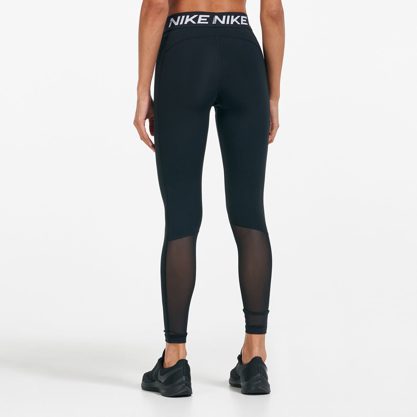 Women's Pro Mid-Rise Mesh-Panelled Leggings