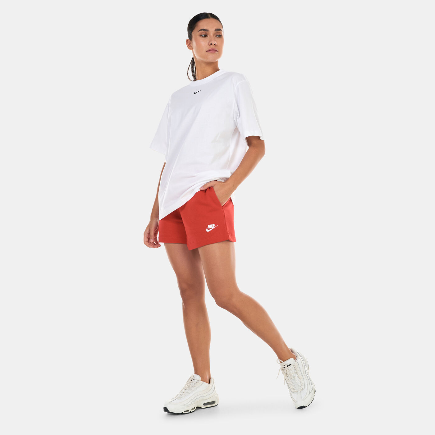 Women's Sportswear Club Fleece Mid-Rise Shorts