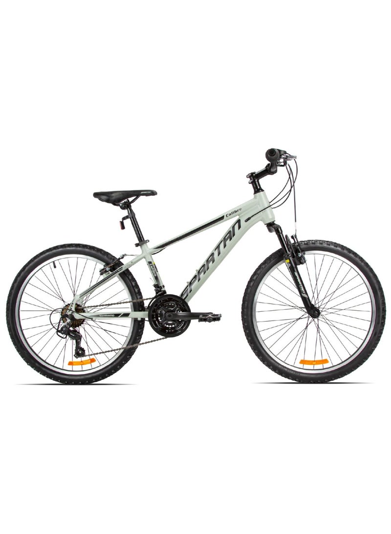 Hardtail Mountain Bicycle| Lightweight alloy frame & rims | Gear | Disc brakes | Front Suspension Bike and Shimano Shifters| Sand Grey | Size - 26 Inches